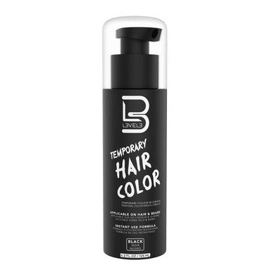 L3VEL3 Temporary Colour - Black 100ml